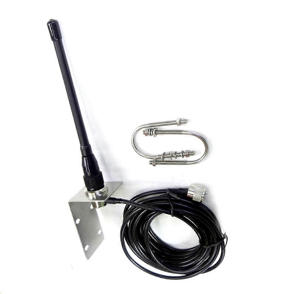 AA58 VHF Marine Antenne 156-163Mhz Caoutchouc Étanche Mât Antenne