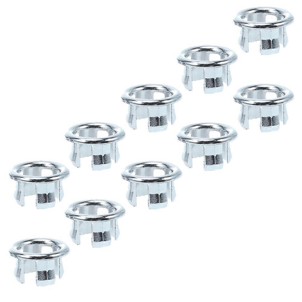 20pcs Durable Wash Basin Overflow Rings for Bathroom Sink – Reusable Hollow Overflow Covers for Home Use Bathroom Accessories