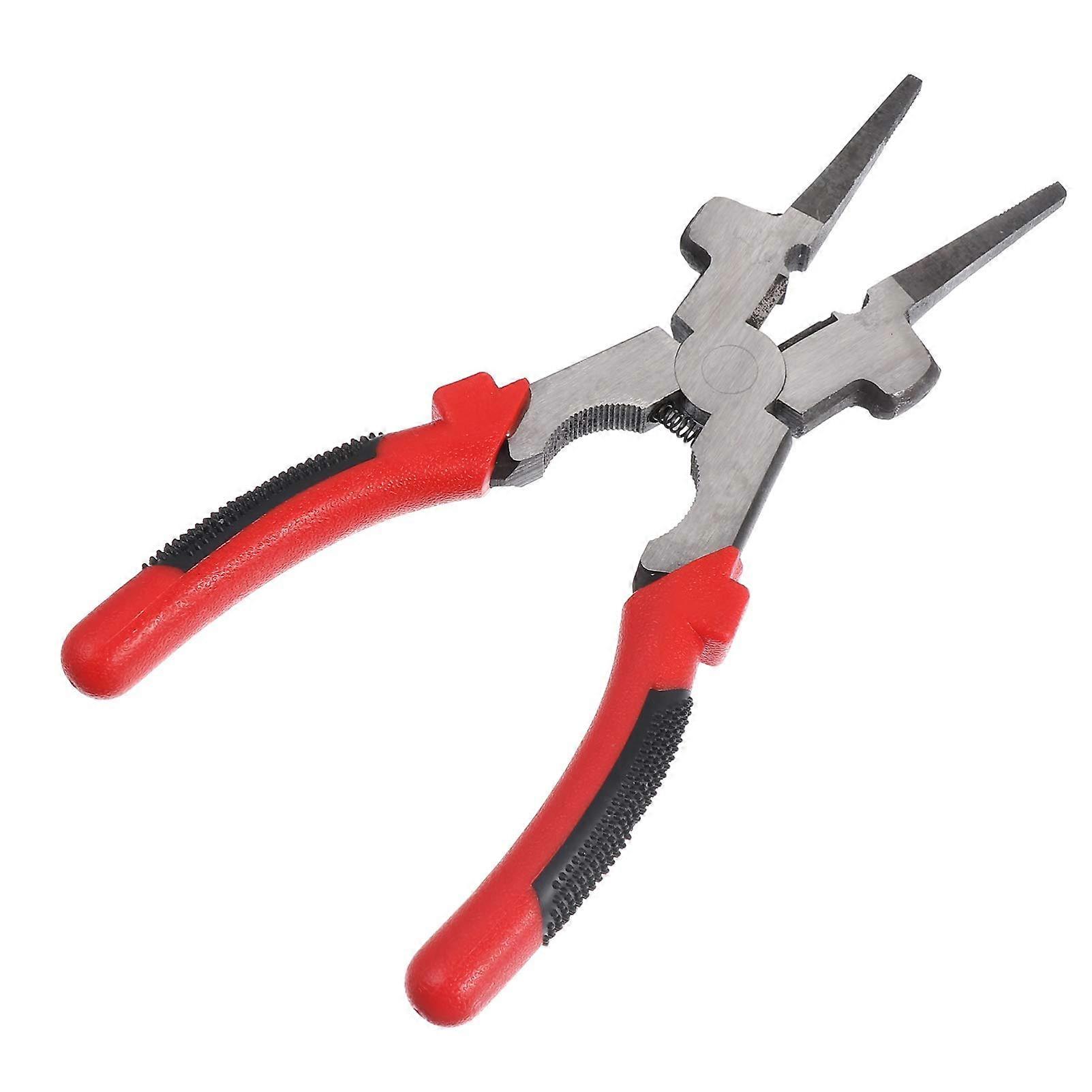Electric Welding Tool 8-Inch Multifunctional Pliers With Insulated Handle For Wire Cutting