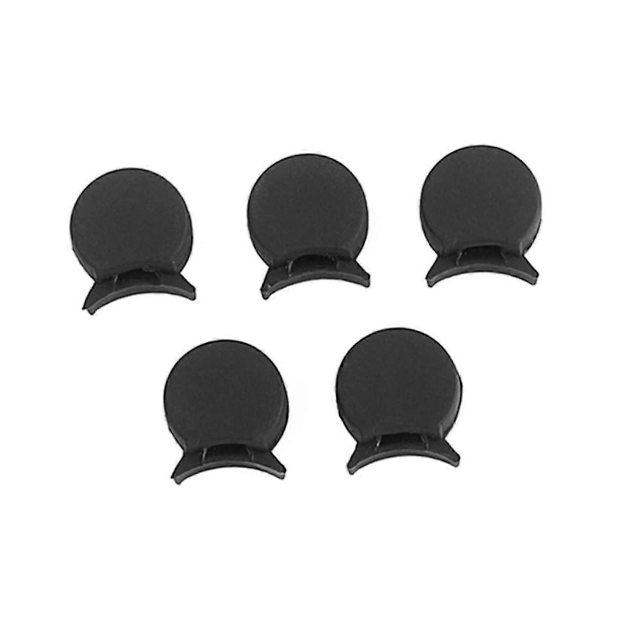 5-Piece Ergonomic Thumb Rest Pads for Clarinet and Saxophone, Rubber Cushions for Pressure Relief and Hand Protection