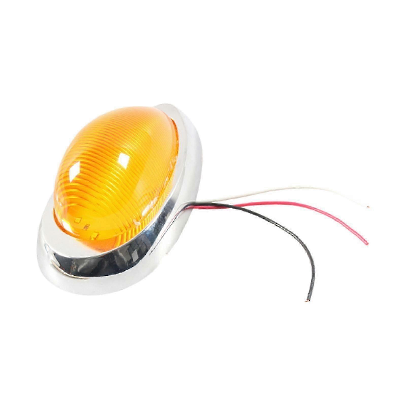 6 inch Side Marker Turn Light Oval Side Marker Lamp for Vehicle RV Auto