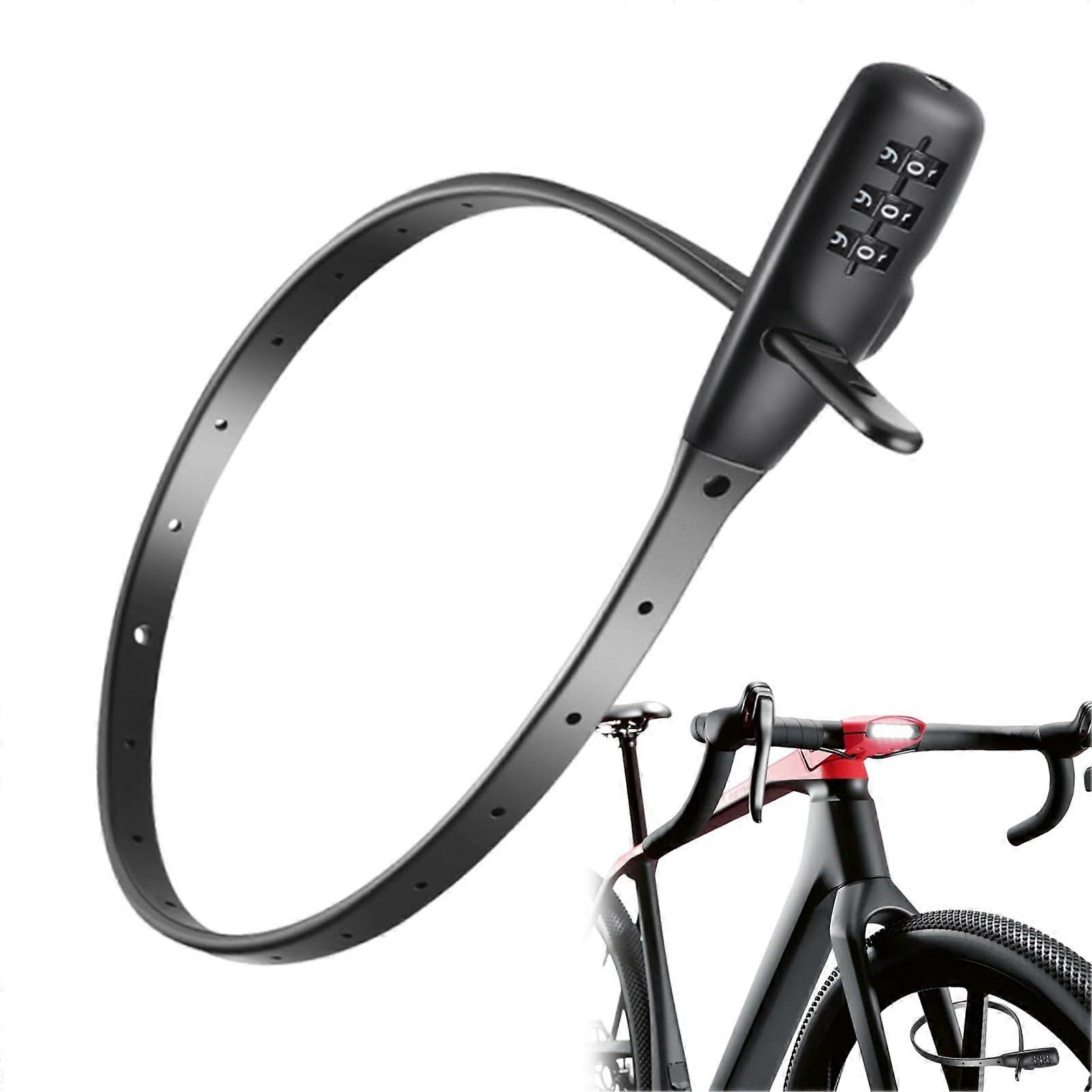 Security Cable with Code, AntiTheft, Adjustable for Furniture, Bike, Scooter