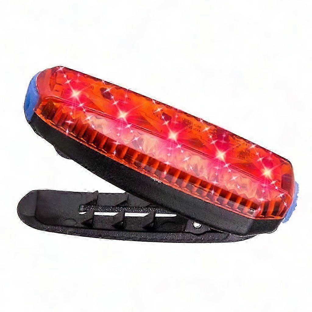 USB bike tail light rechargeable clip on