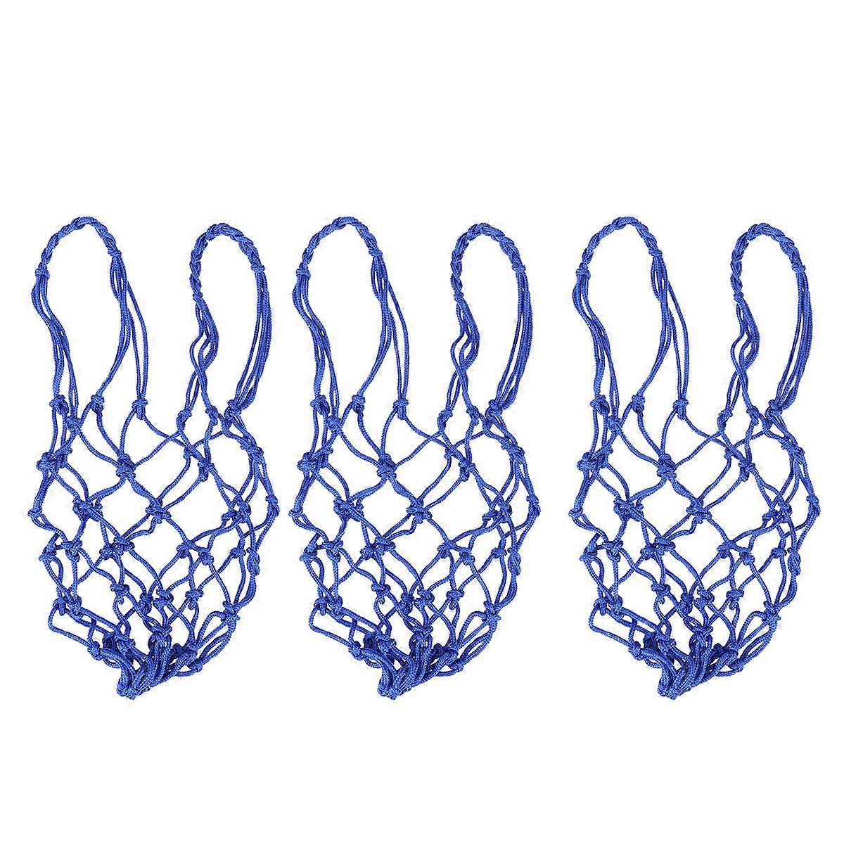 Heavy Duty Nylon Basketball Bag with Drawstring Closure – Durable Mesh Net, Thickened Straps, Tear Resistant Sports Ball Storage Carrier