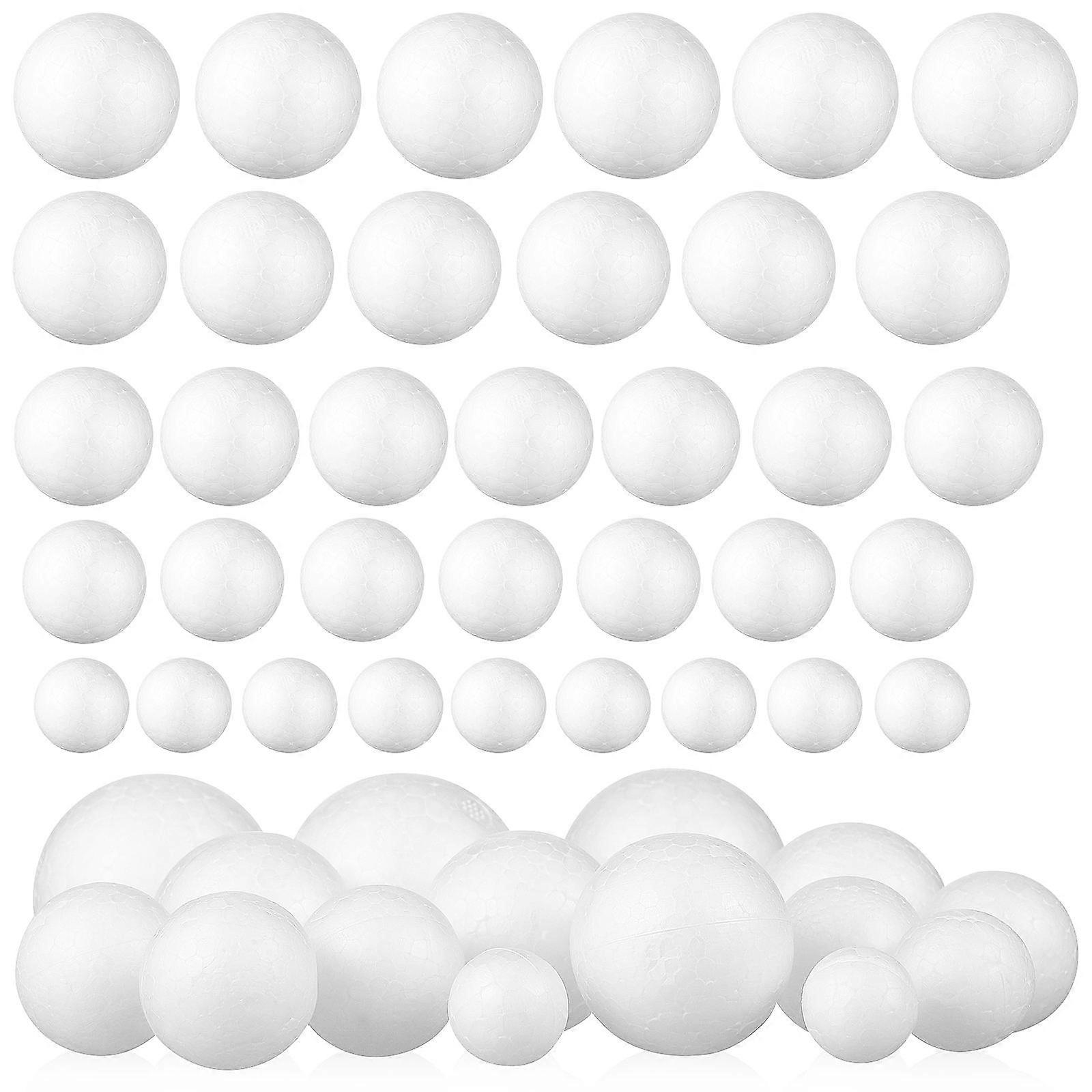 260pcs Small Foam Balls for DIY Crafts, Holiday Decorations, Creative Projects Lightweight, Safe, Assorted