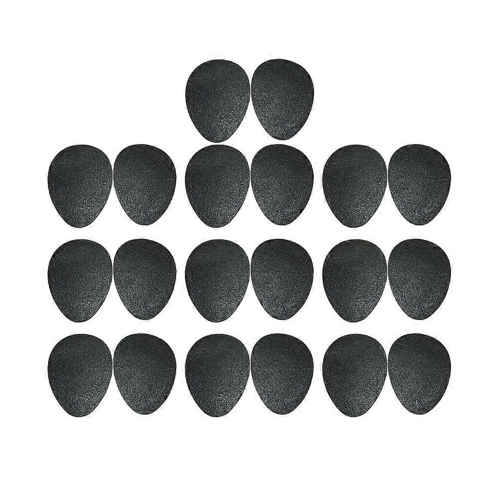 10 Pairs Anti Slip Forefoot Shoe Pads Cowhells Adhesive Half Insoles Large