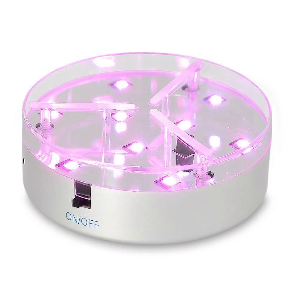 Led Display Stand 10x10x2cm Size For Table Decorations 1Set