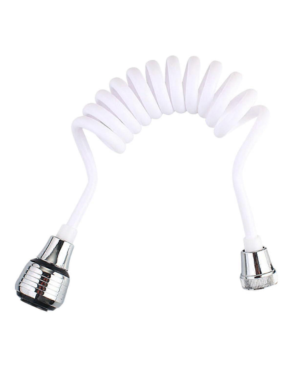 Faucet Extender Adjustable Splashproof Rotating Nozzle for Kitchen and Bathroom Sink, Compatible with Standard Taps