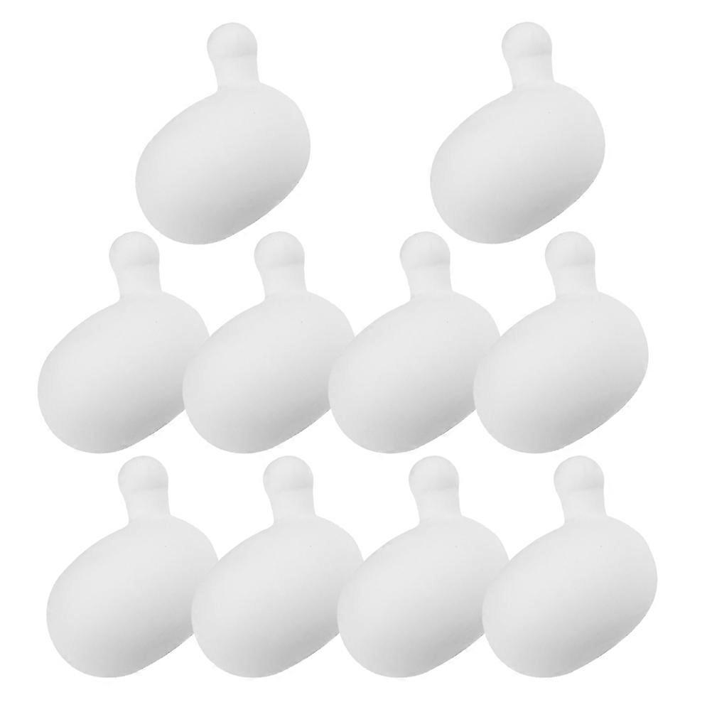 Soft Elastic Rubber Bubble Inserts for Squeeze Toys and Doll Making Accessories White Small Size