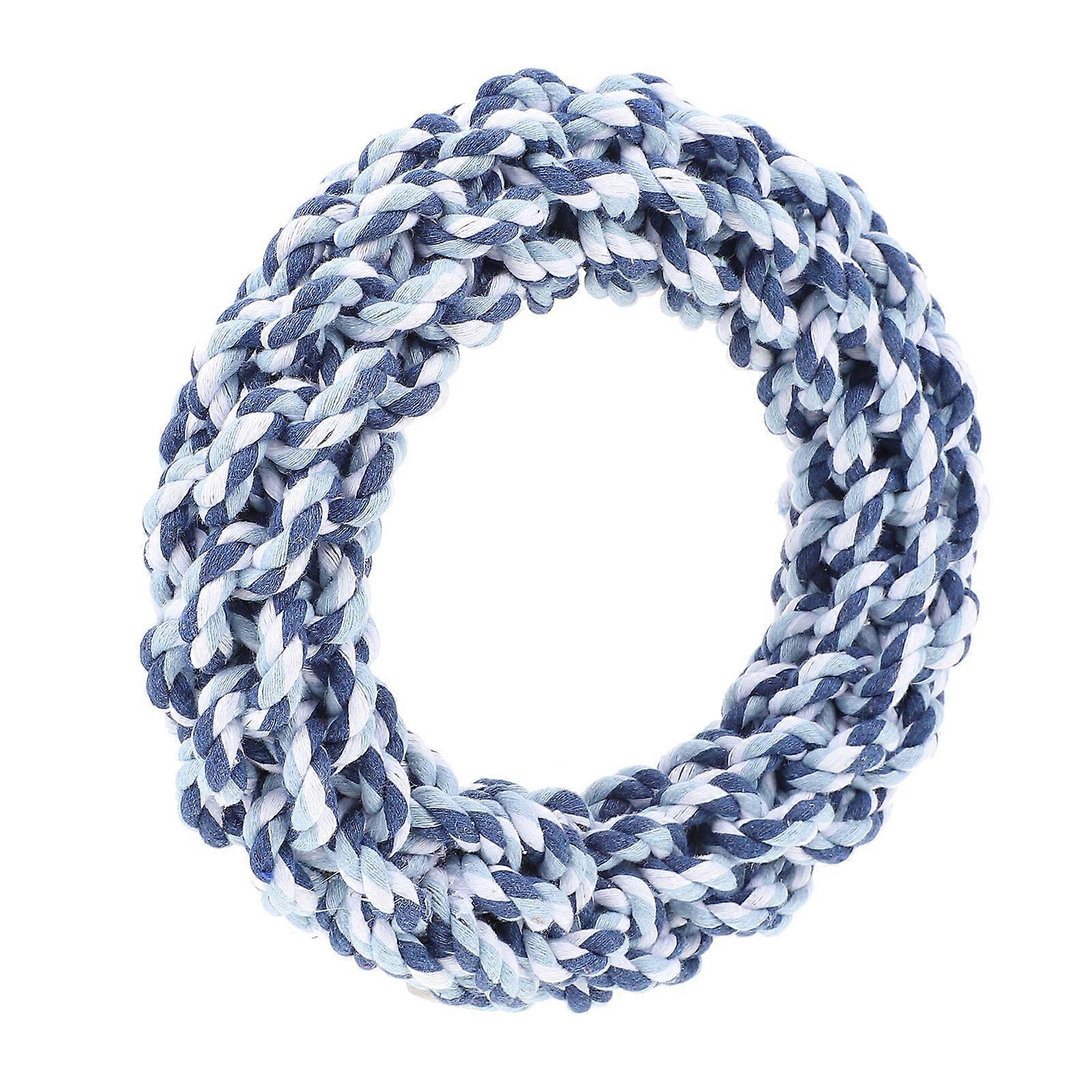 Loneliness Reduction Rope Toy For Big Dogs 21x21cm Teething Solution In 1Set