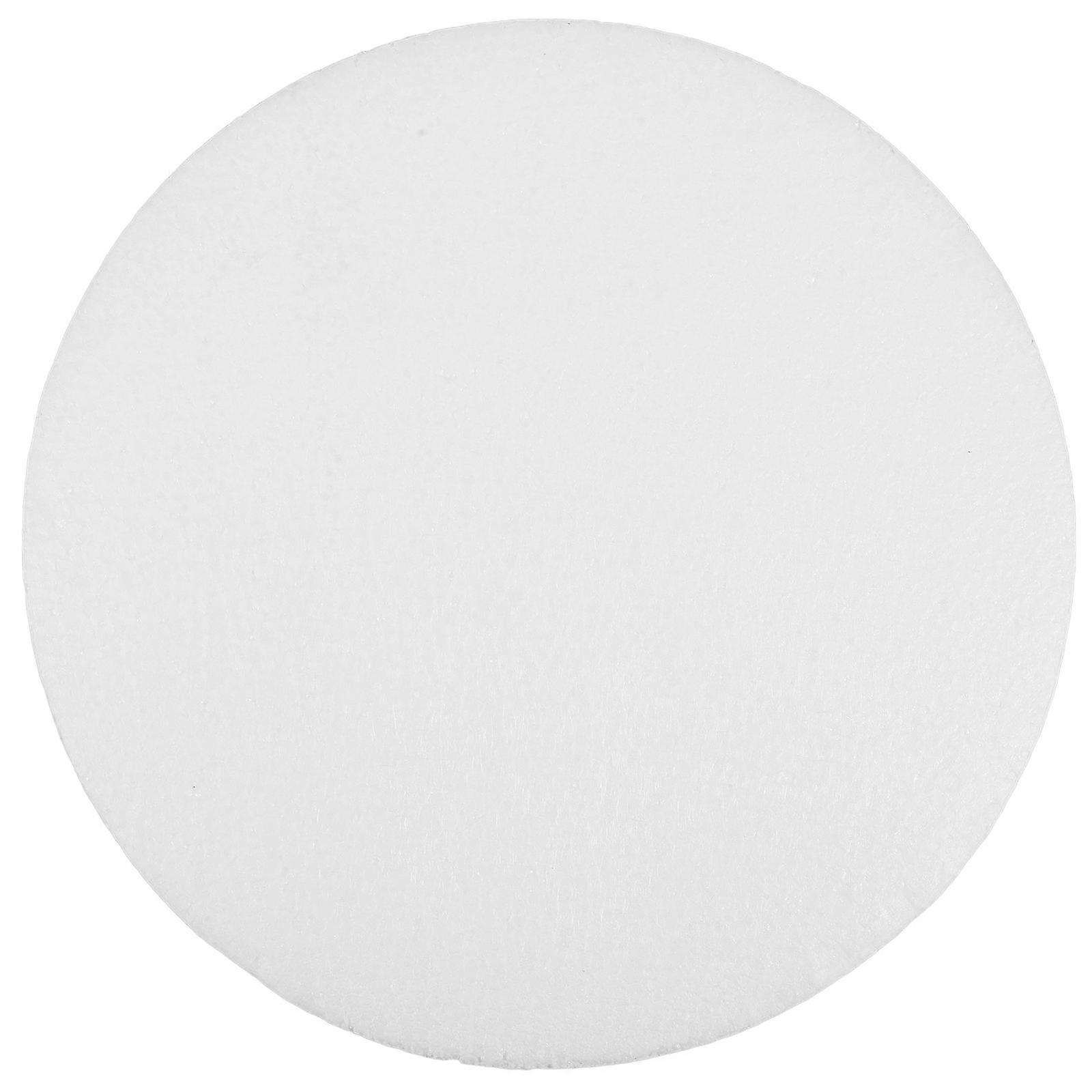 Foam Cake Base for Decoration White Ultralight DIY Creative Projects Versatile Use 3pcs
