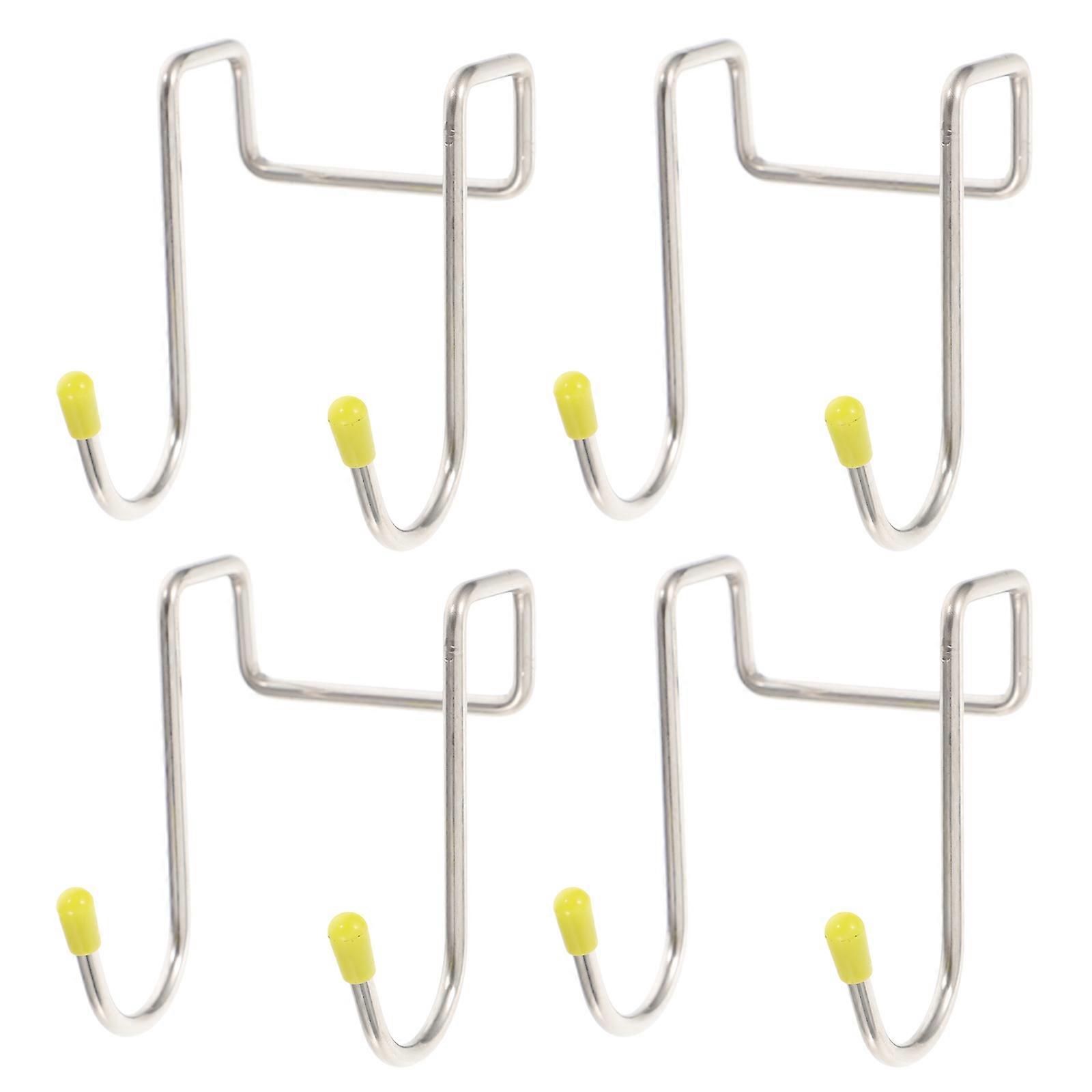 12pcs S type Door Hanger Hooks Wall Mounted Coat Hooks Door Hook Organizer