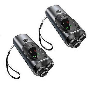 Rechargeable Ultrasonic Dog Repeller & Trainer Device - Anti-Barking Tool for Effective Pet Behavior Control