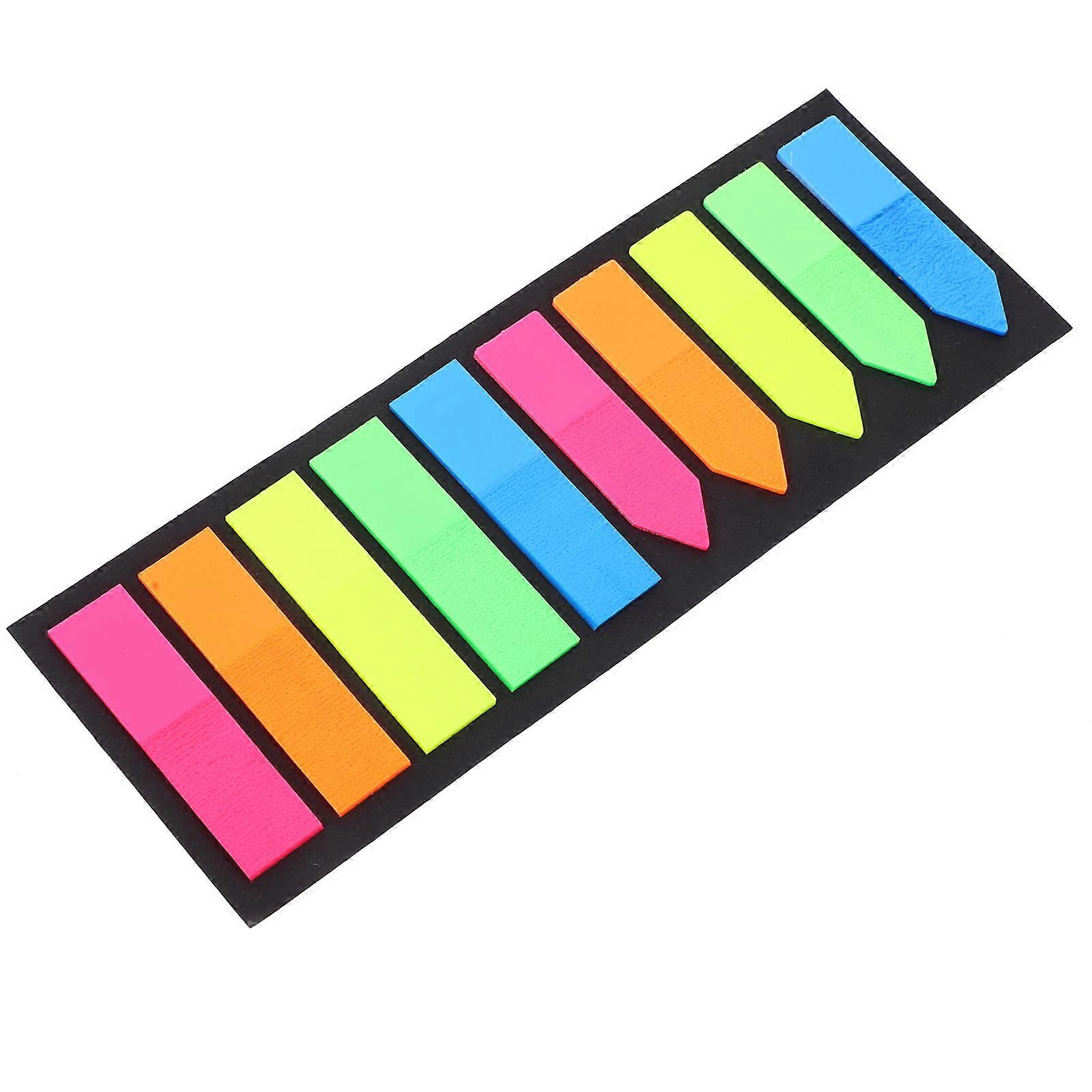 Planner Page Markers Index Stickers PET Material Flat Head Office School Daily Study 2000 Sheets