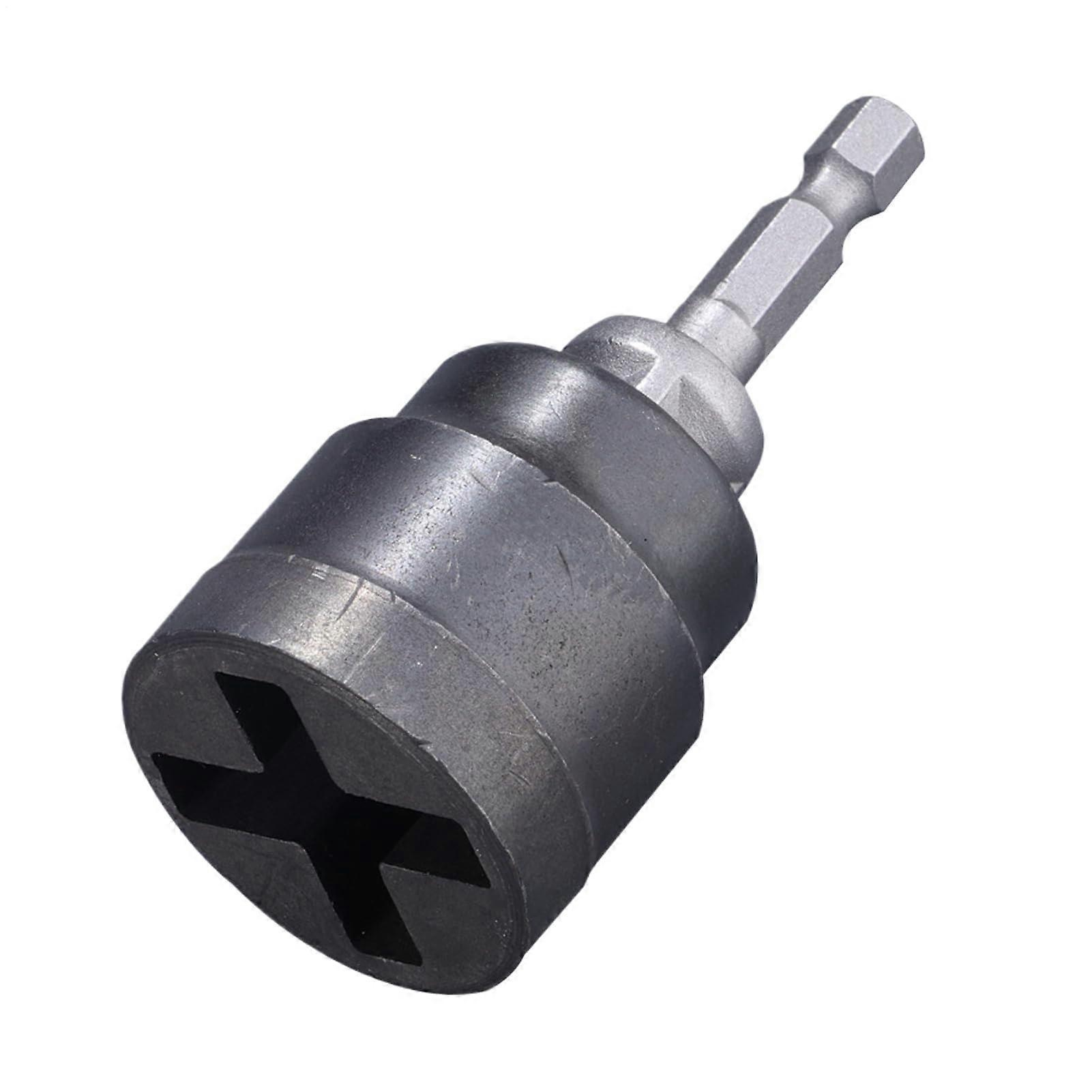 Trailer Jack Drill Adapter, Cross Wrench Attachment for Drill, Heavy-Duty Automotive Tool for Trucks and Workshops