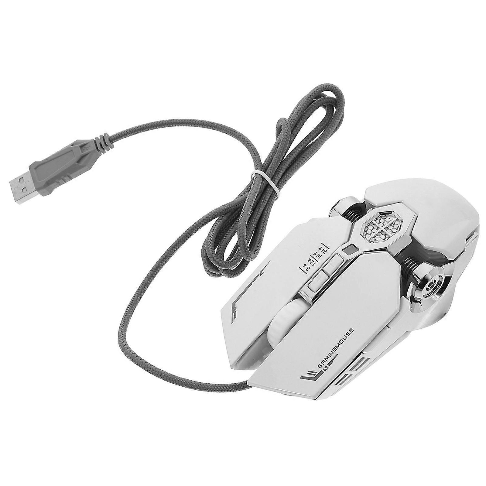 1Pc Wired Computer Mouse Luminescent Creative Mouse Computer Accessory