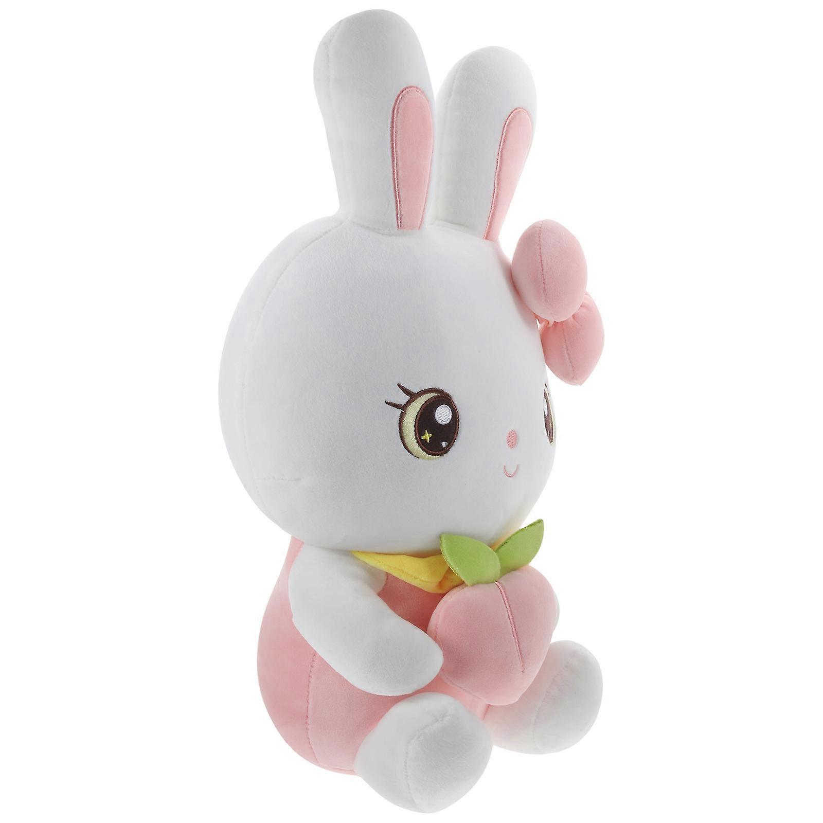 Cute Stuffed Bunny Doll Toy For Kids With Assorted Color And Comfortable Material 1Set