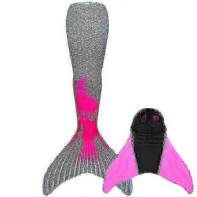 New Mermaid Tail For Girls And Boys, Monofin For Swimming Included