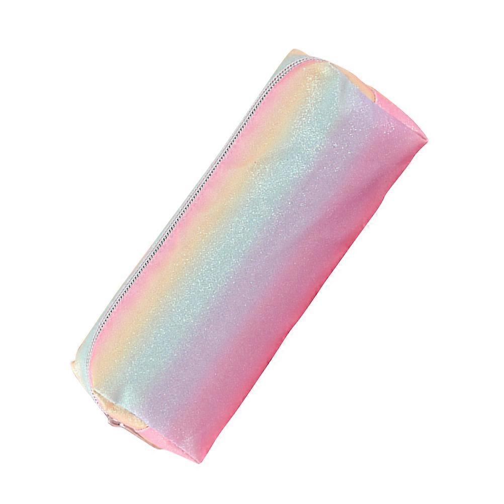 Compact Storage Pouch For Stationery Made From Glitter Material Suitable For Students 1Pack