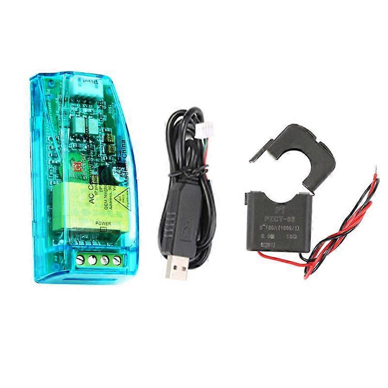 PZEM-004TTTL AC communication voltage and current meter box single phase version