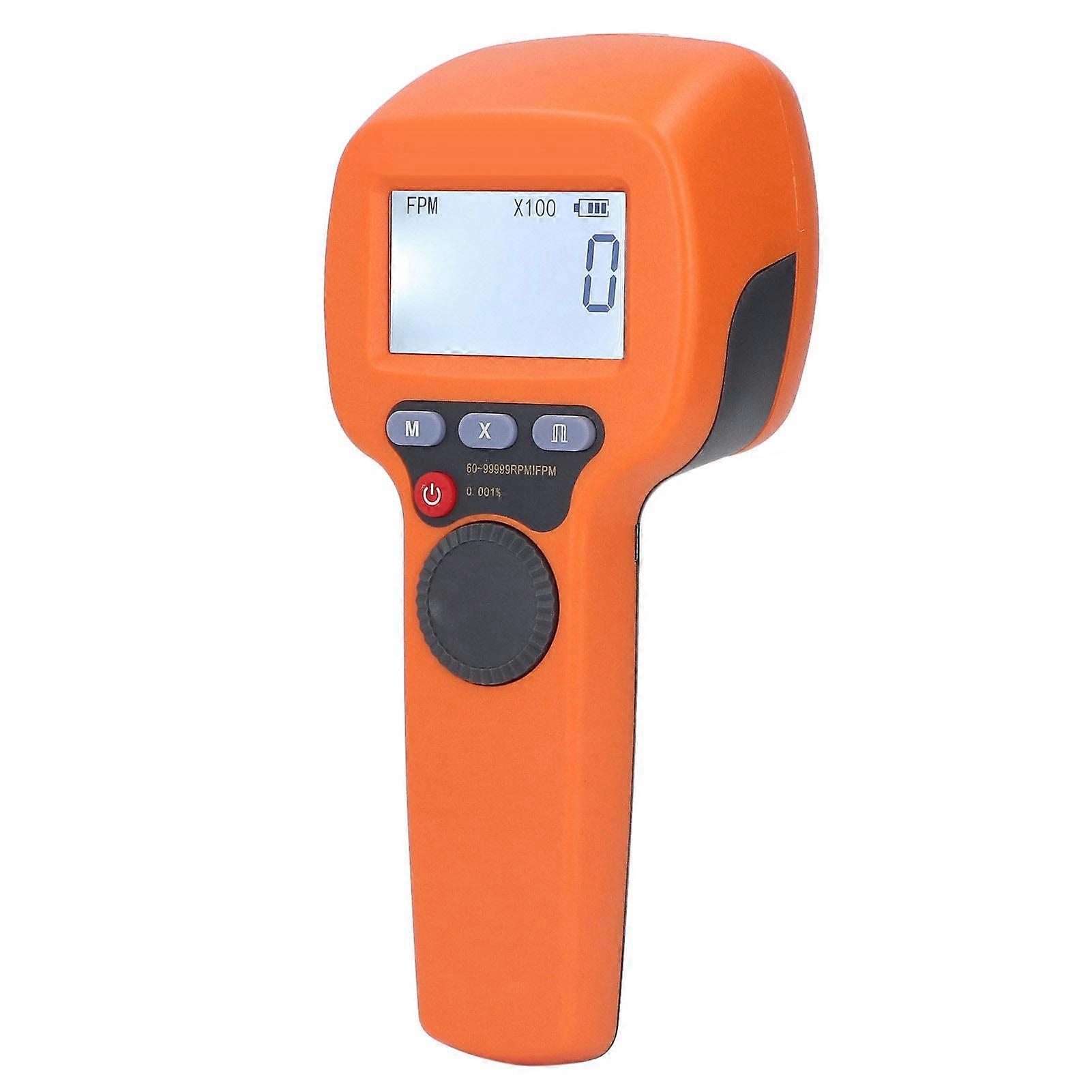 Stroboscope LCD Digital Display LED Flash Tachometer 1500LX 60‑99999RPM Tool DT10S 