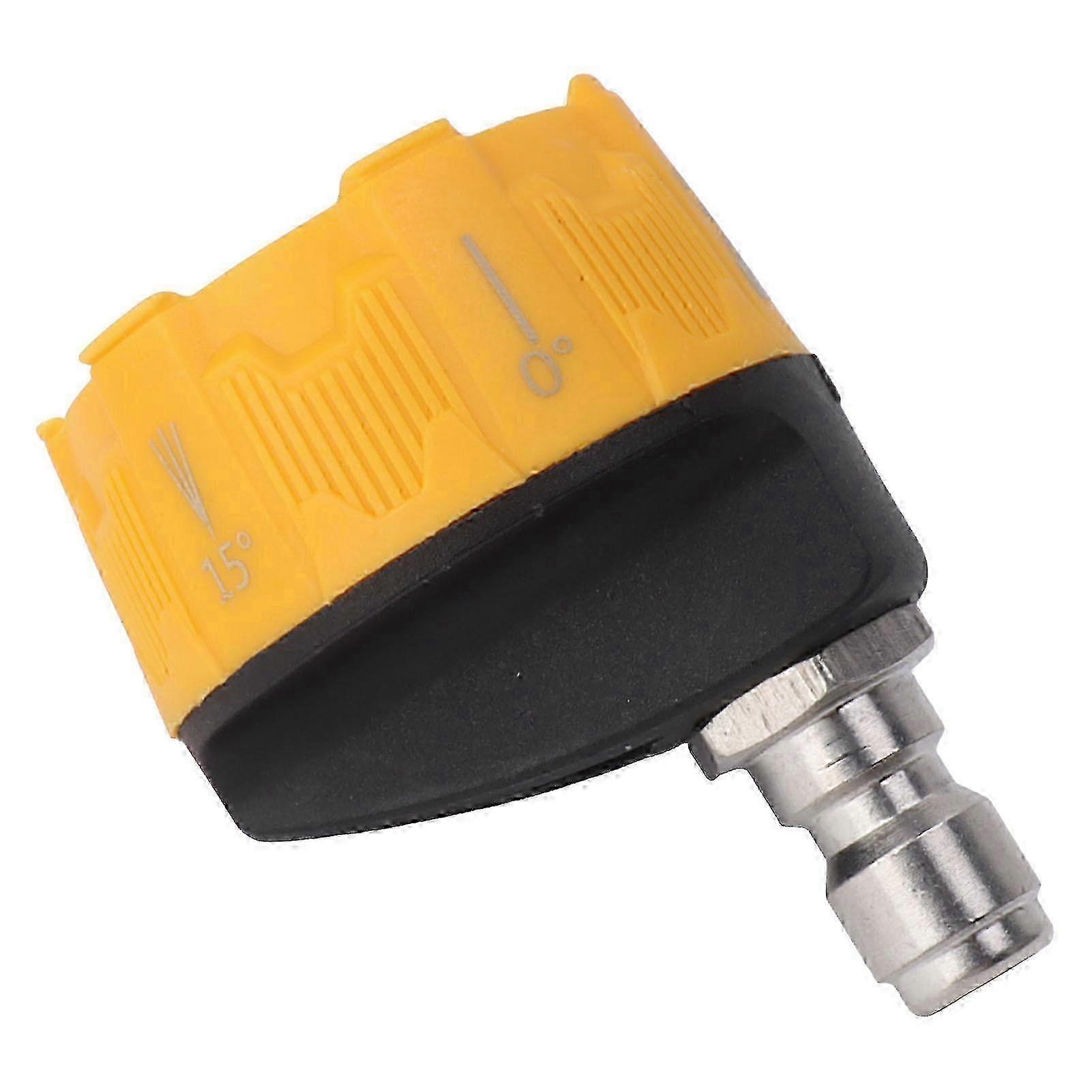 Six-in-one multi-functional high-pressure water gun nozzle, 1/4 plug interface, six modes adjustable