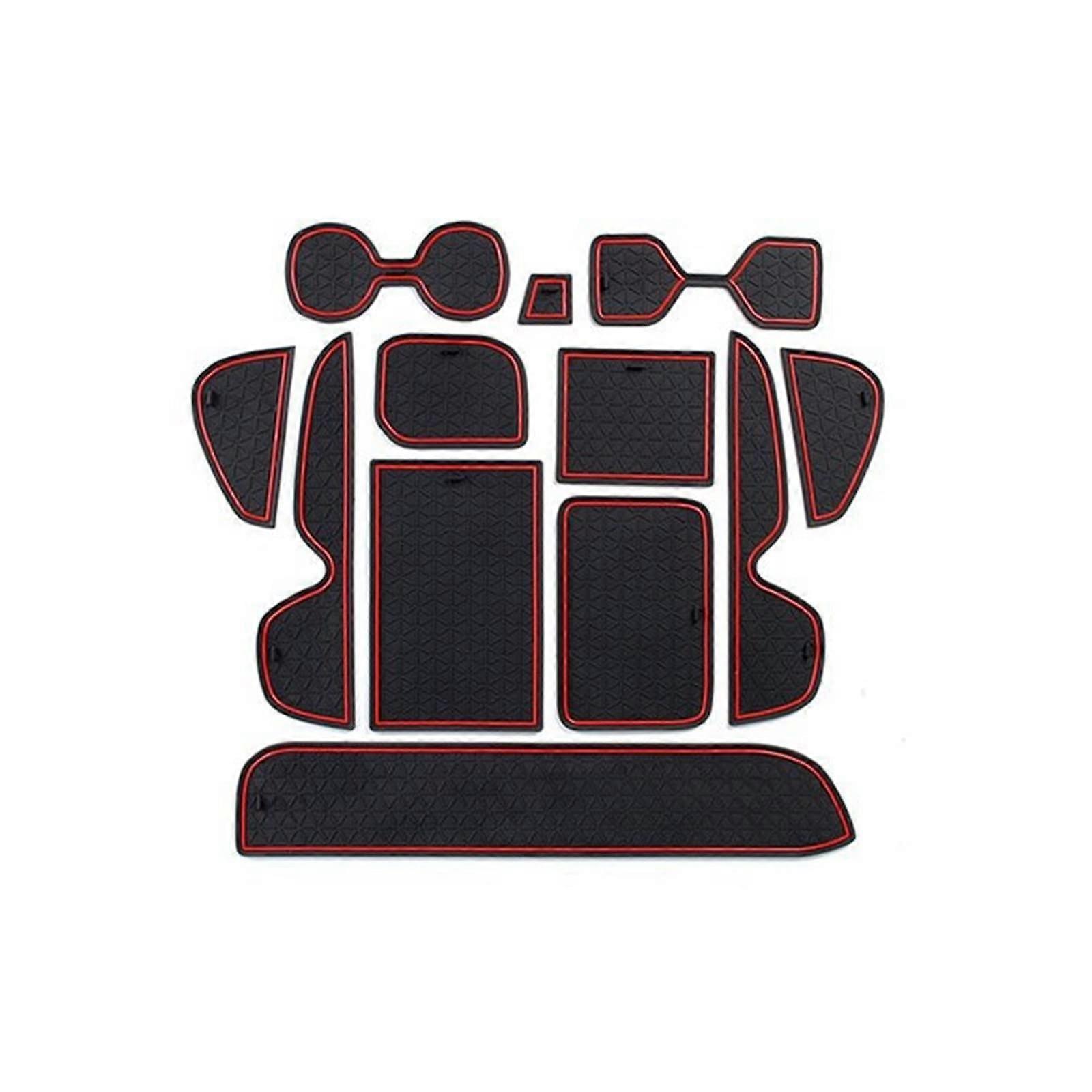 Etsuhiro Auto Aufkleber Matte Anti-Slip DoorPocket Dashboard Cover For Toyota RAV4 XA50 RAV-4 MK5 Color: RHD 4