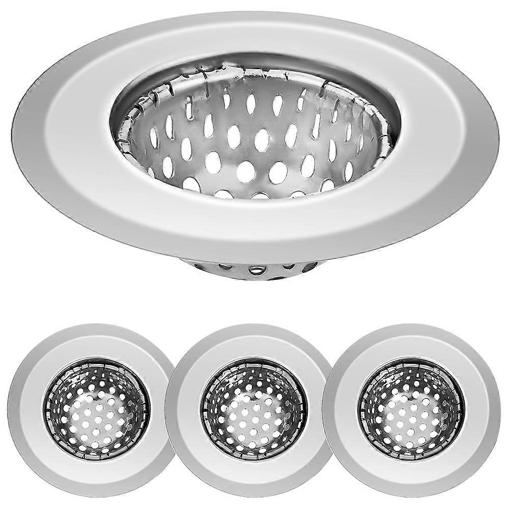 Stainless Steel Sink Strainer Basket Drain Filter Plug for Garbage Disposal – Easy DIY Installation, Prevents Food Residue and Grease Clogs