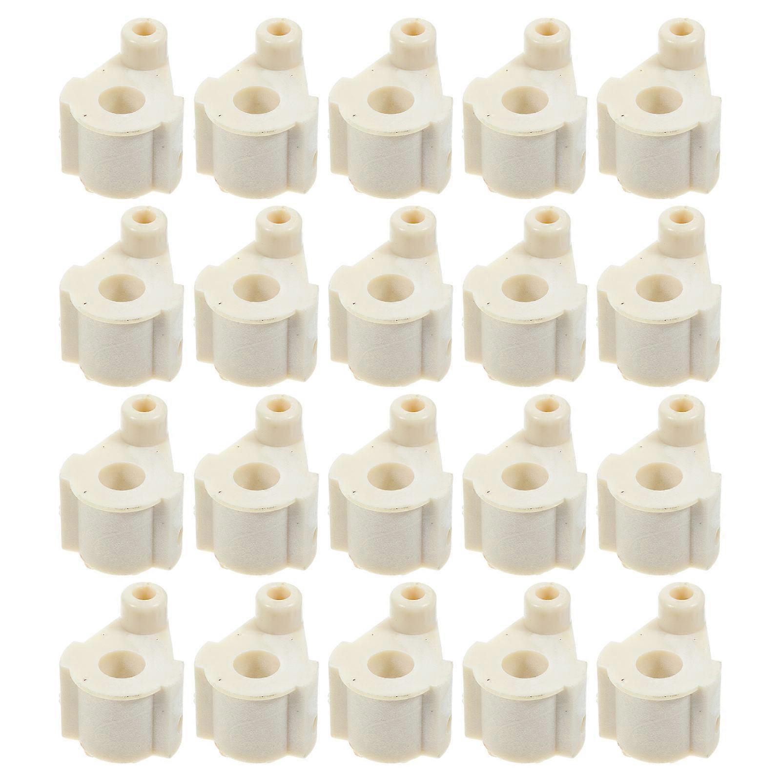 Synchronous Knob Connector for Fixture Beige ABS Material Easy Installation