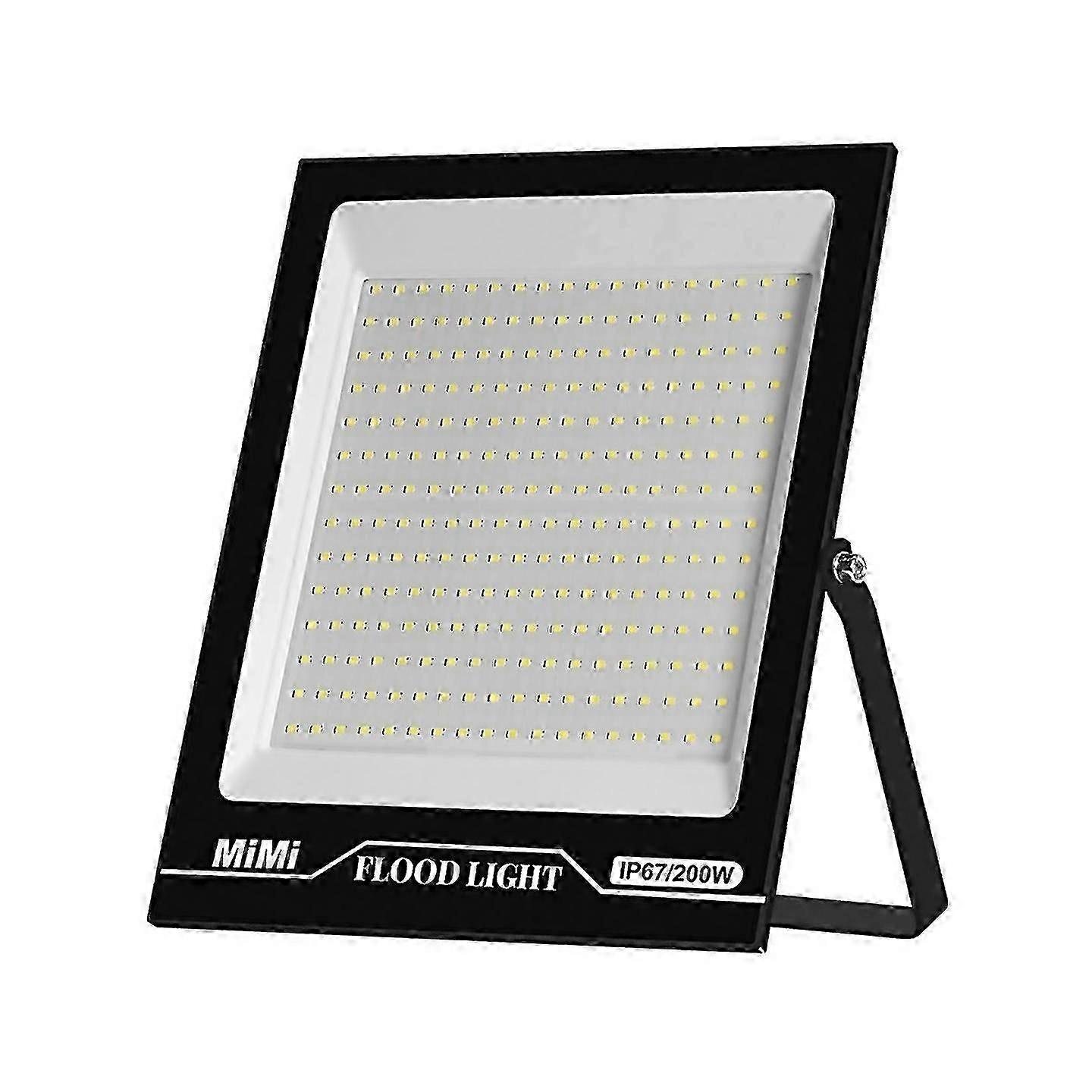 Led Flood Light Warm Light 200w Outdoor Spotlight Ip67 Waterproof