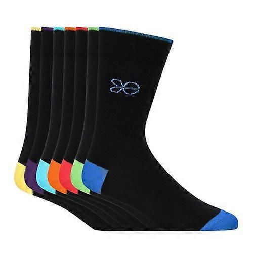 Crosshatch Mens Farrango Crew Socks (Pack of 7)
