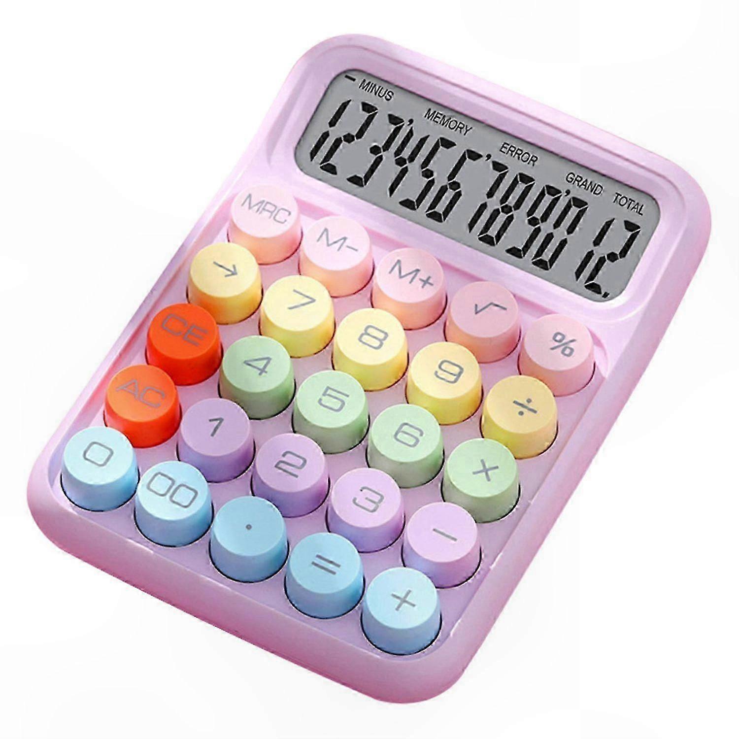 Calculator with Detachable Keypad, Large LCD Screen, Vibrant Colors, Modern Design