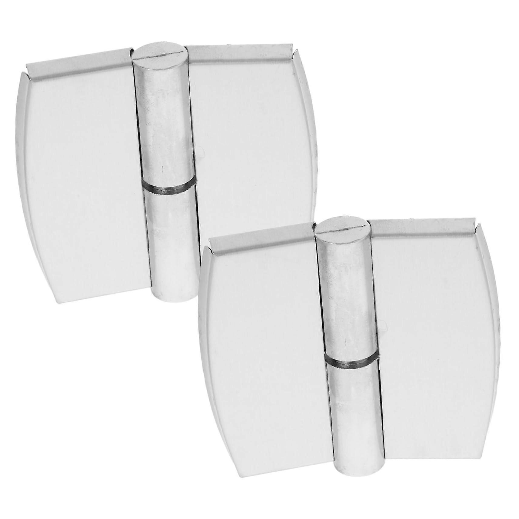 2 x High-Performance Door Hinges For Self-Closing Toilet Dividers Removable, Height-Adjustable, Toilets/Shopping Centres