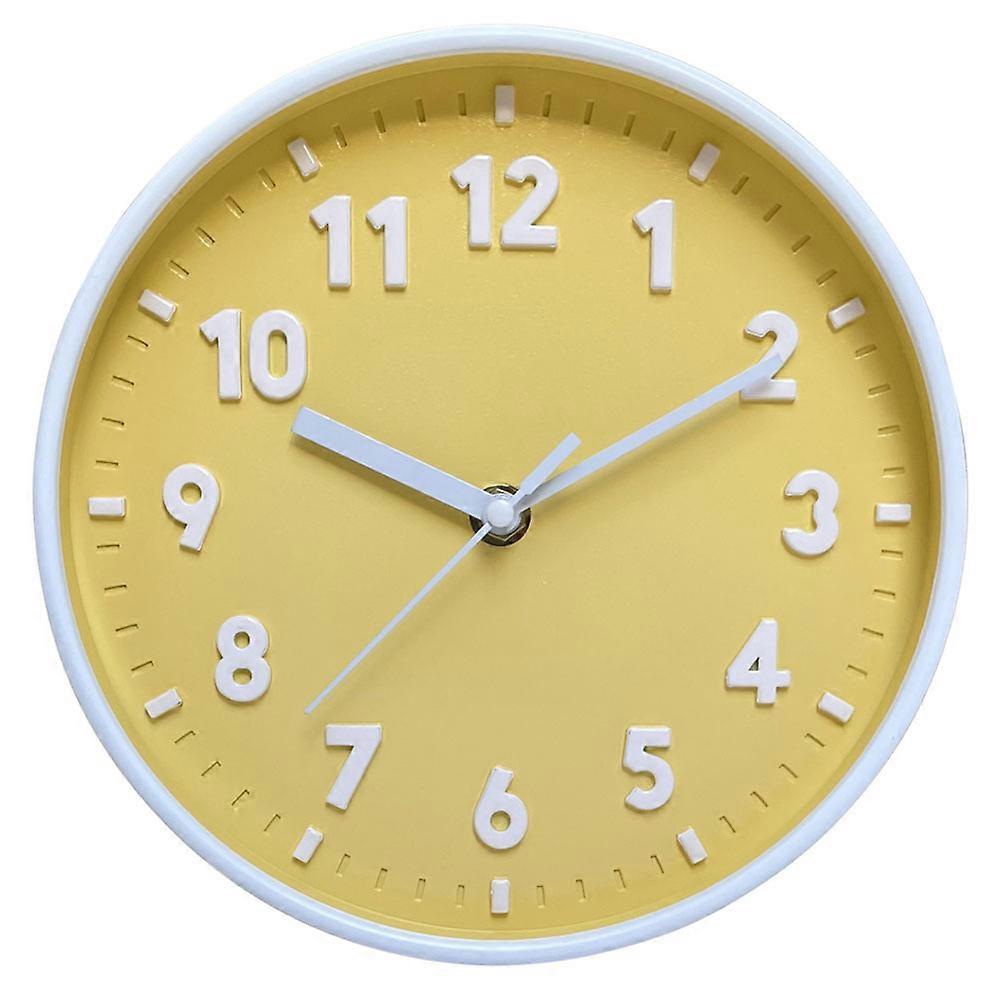 Silent wall clock, non-ticking model, elegant design for a quiet and comfortable interior