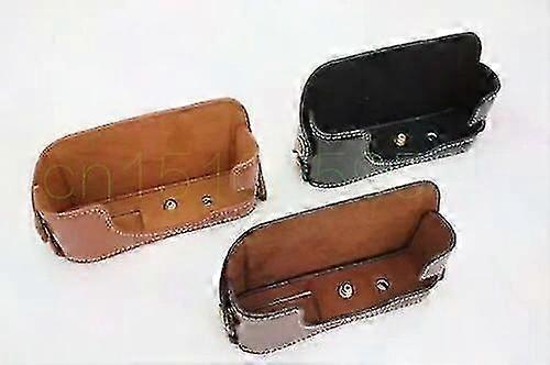Leather Hard Camera Case for DSC-RX1 RX1R Half Body Bottom Set - Durable & Protective