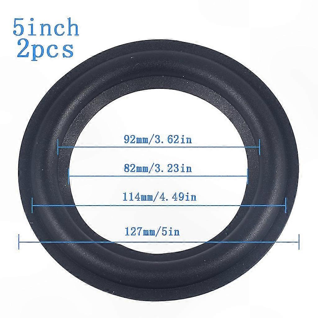 2-Pack Foam Ring for Speaker Surround Repair-Compatible with Various Loudspeaker Models