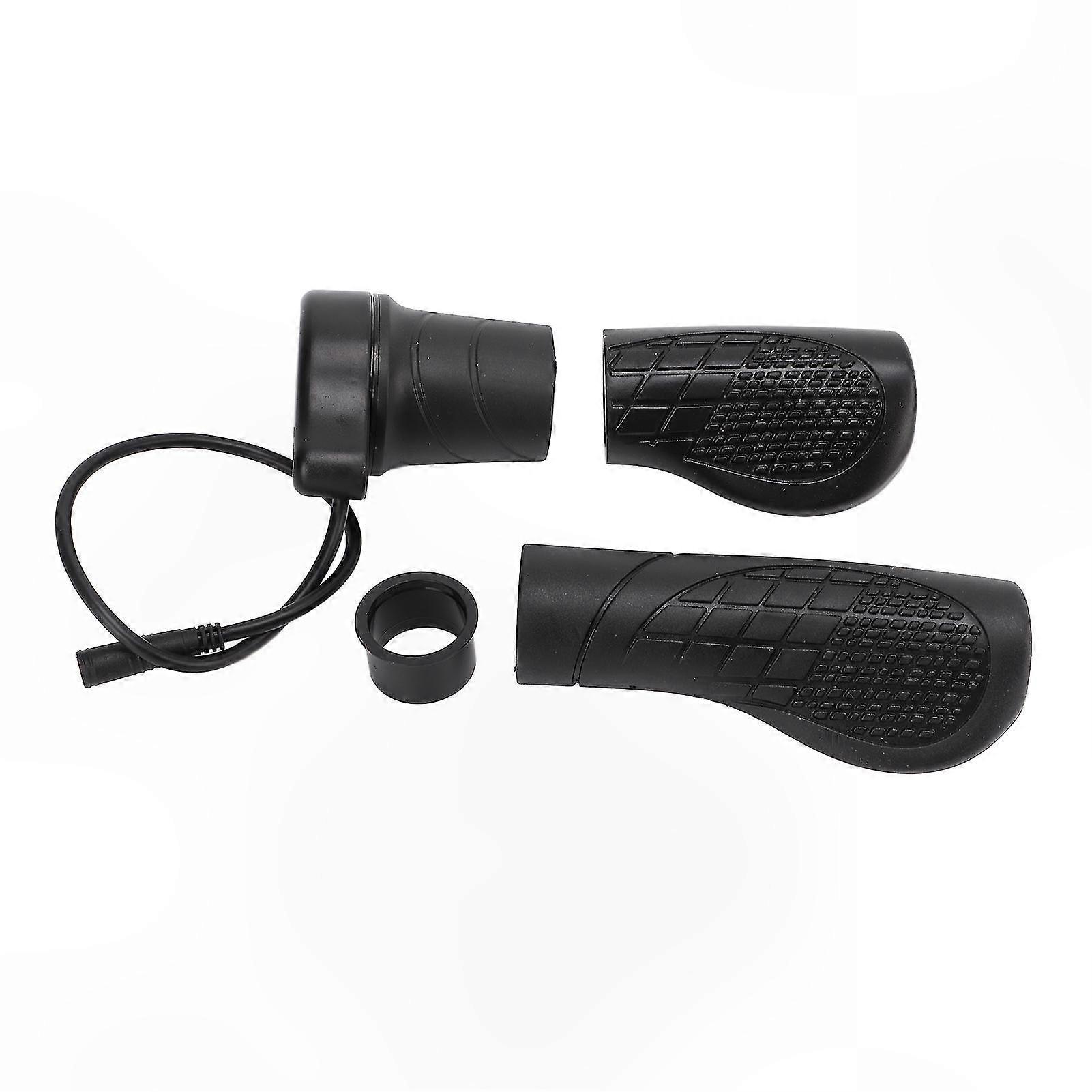 22.2mm Left Twist Throttle for Mid Drive E-Bike Motor, Waterproof Grip Control