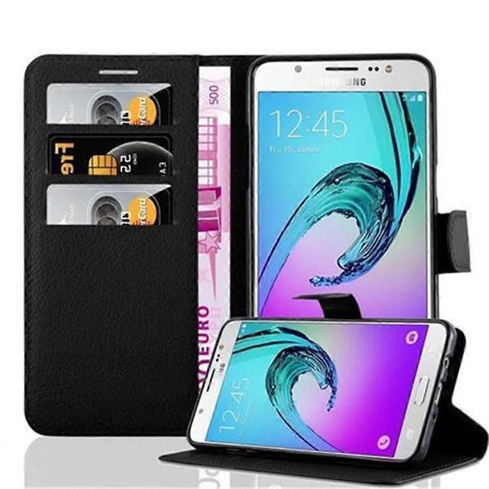 Samsung Galaxy J7 2016 Case - Protective Case with Card Slots and Stand Function