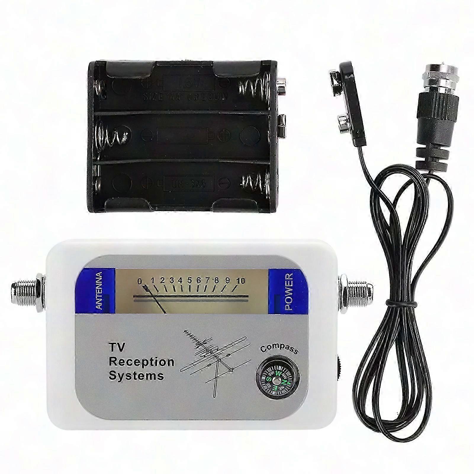 Sf9507 DVB-T Satellite Finder Digital TV Signal Strength Meter with Battery Charger