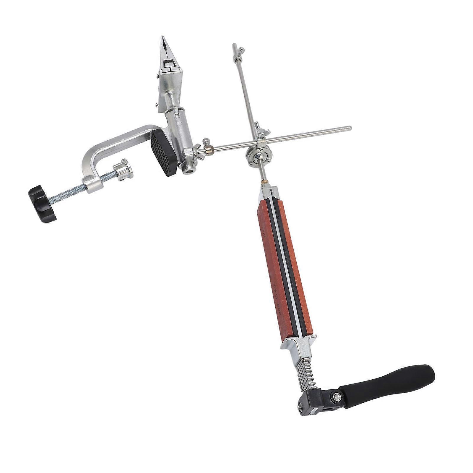 Fixed Angle Sharpener Kit RH006-B 4 White Corundum Stones Set