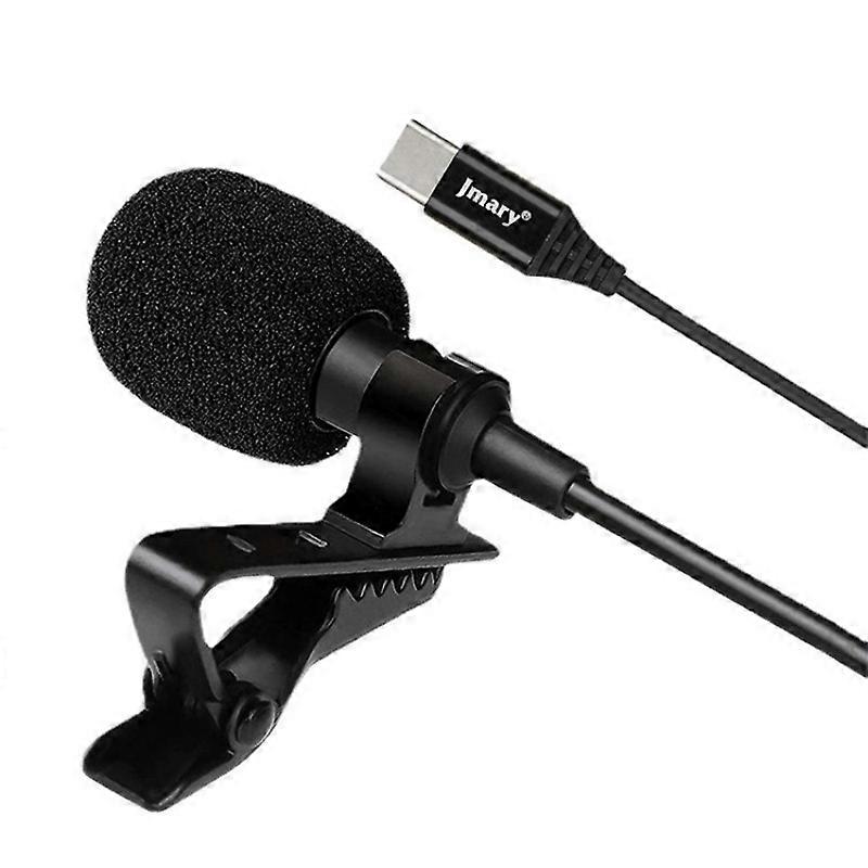 JMARY MC-R2 Lavalier Type-C Port Wired Microphone MC-R2