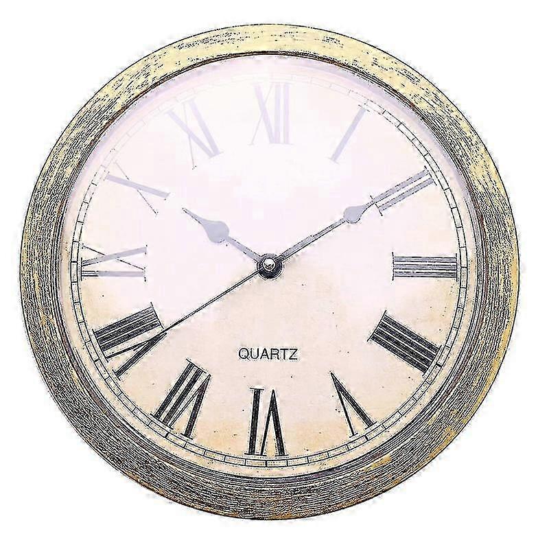 Storage Wall Clock Indoor Use As Secret Hidden Compartment With Hid...