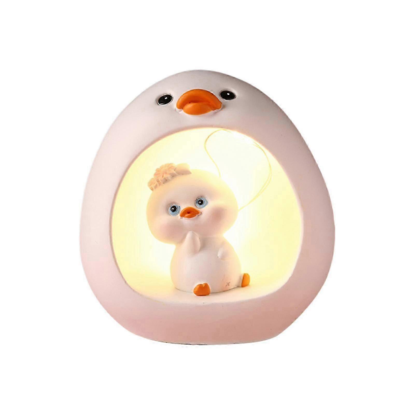 Night Light Creative Shape Adorable Appearance Soft Lighting Flicke...