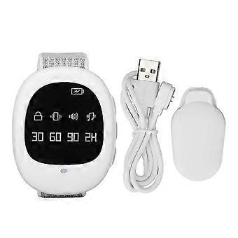 Alarma de enuresis con temporizador de vibración Alerta musical inalámbrica para adultos mayores Niños Entrenamiento para ir al baño