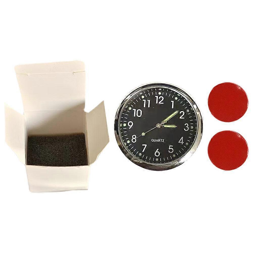 Car Clock - Easy to Install, Noctilucence for Night Driving, Available in Black, Blue, Golden, and White
