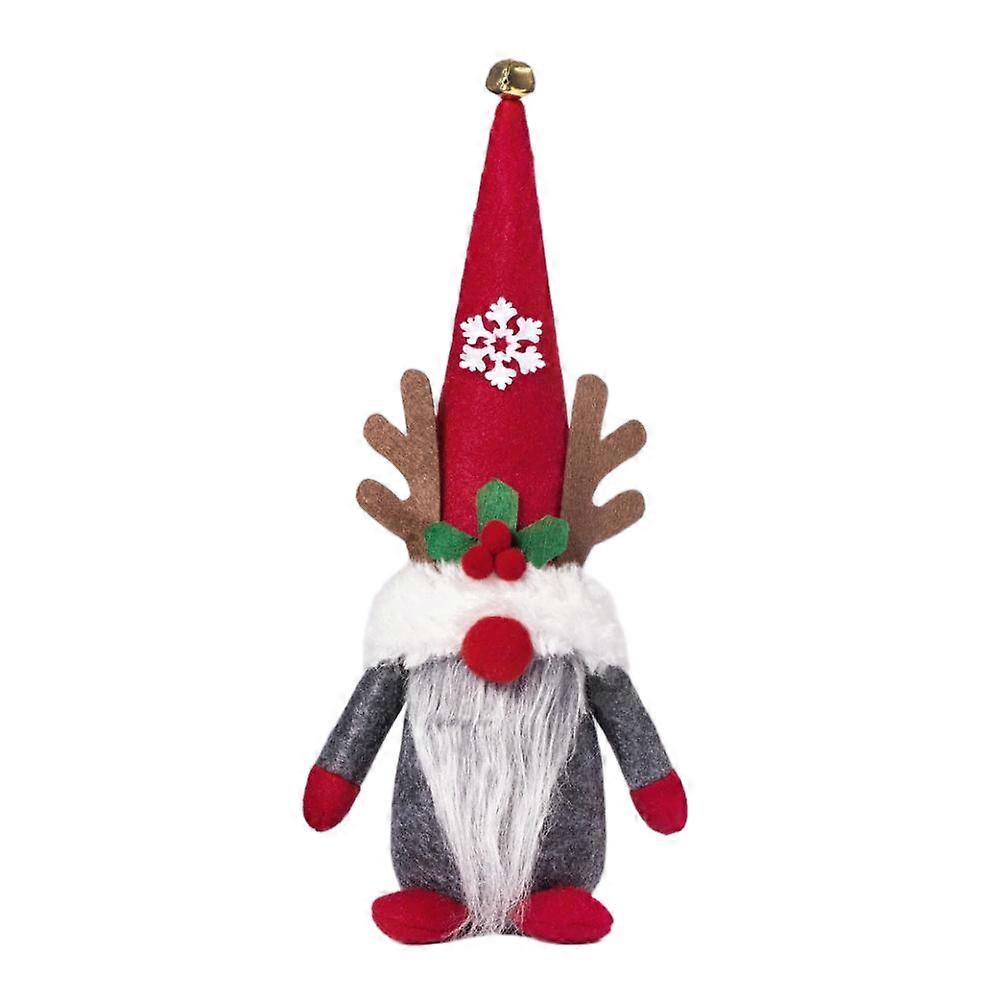 Gnome statues with reindeer antlers, CY202123, suitable for multiple specifications and scenarios