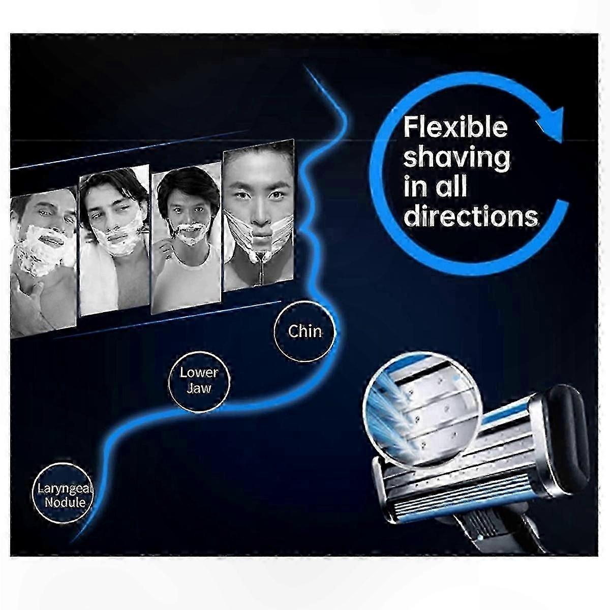 Triple Blade Razor Cartridges - 32 Pack for Smooth Shaving Experience