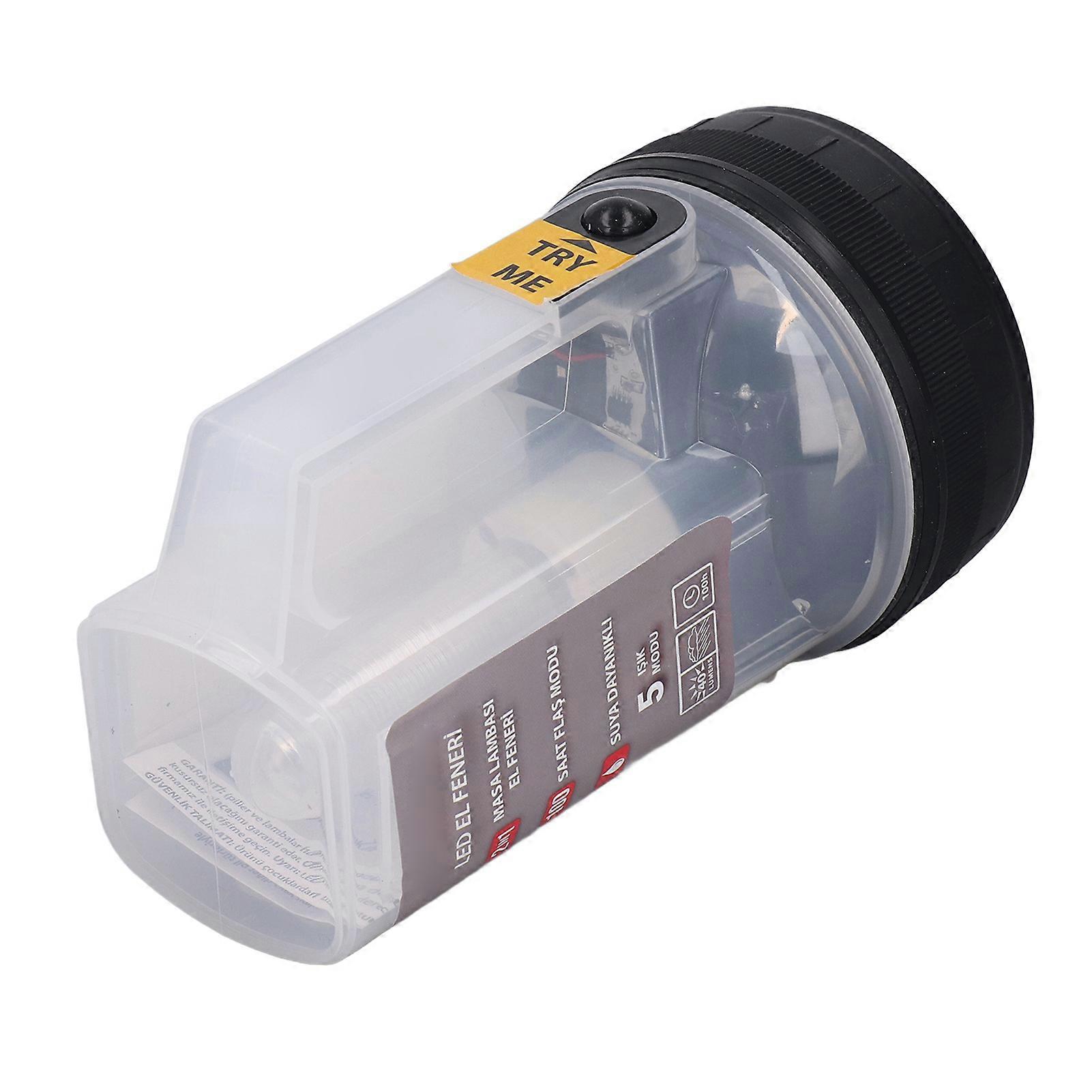 LED Flashlight IPX4 Waterproof 5-Level Outdoor Portable Light