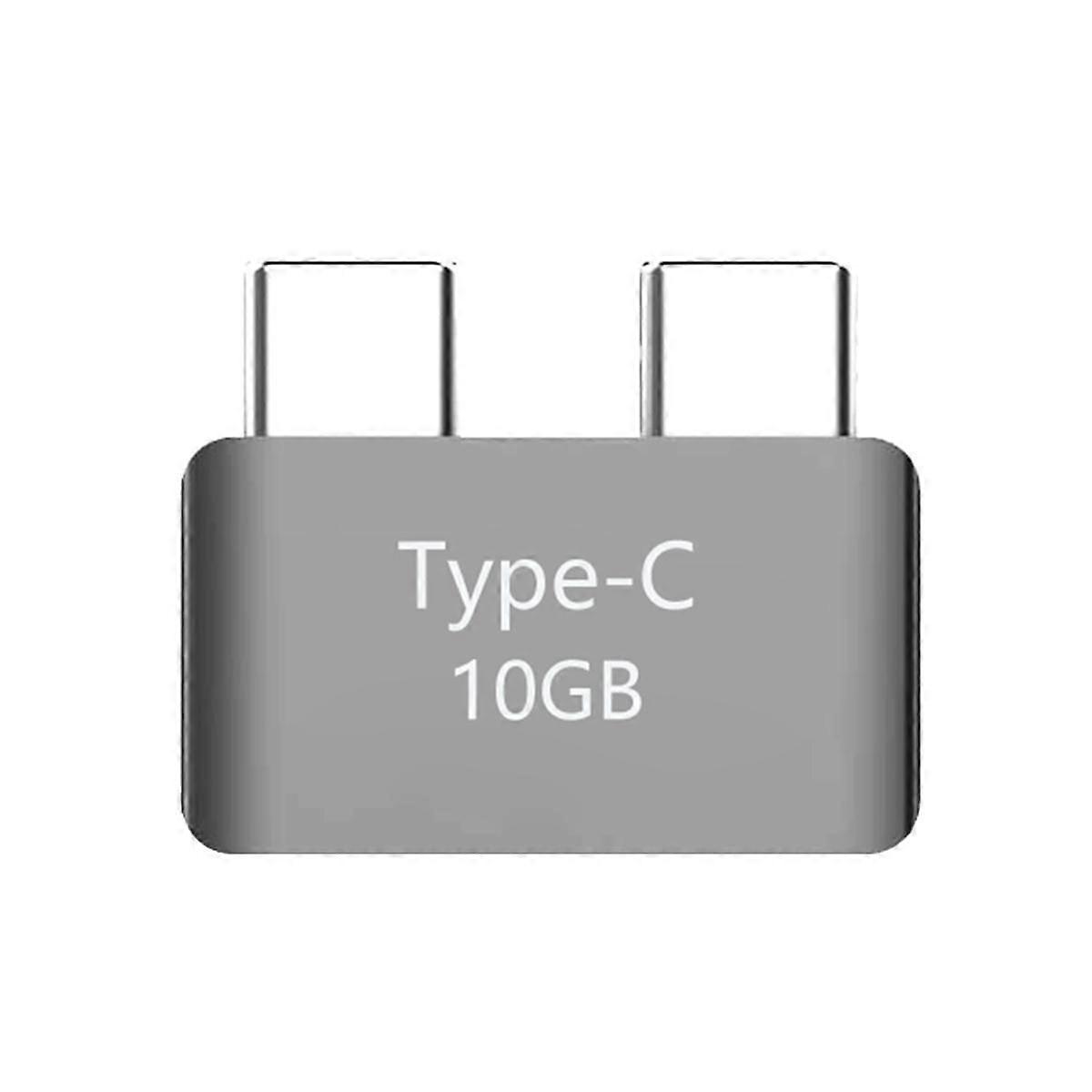 Dual Type-C Extender Adapter USB-C 3 Female To Male Expansion Adapter 40Gbps PD 5K Video for Pro Ai