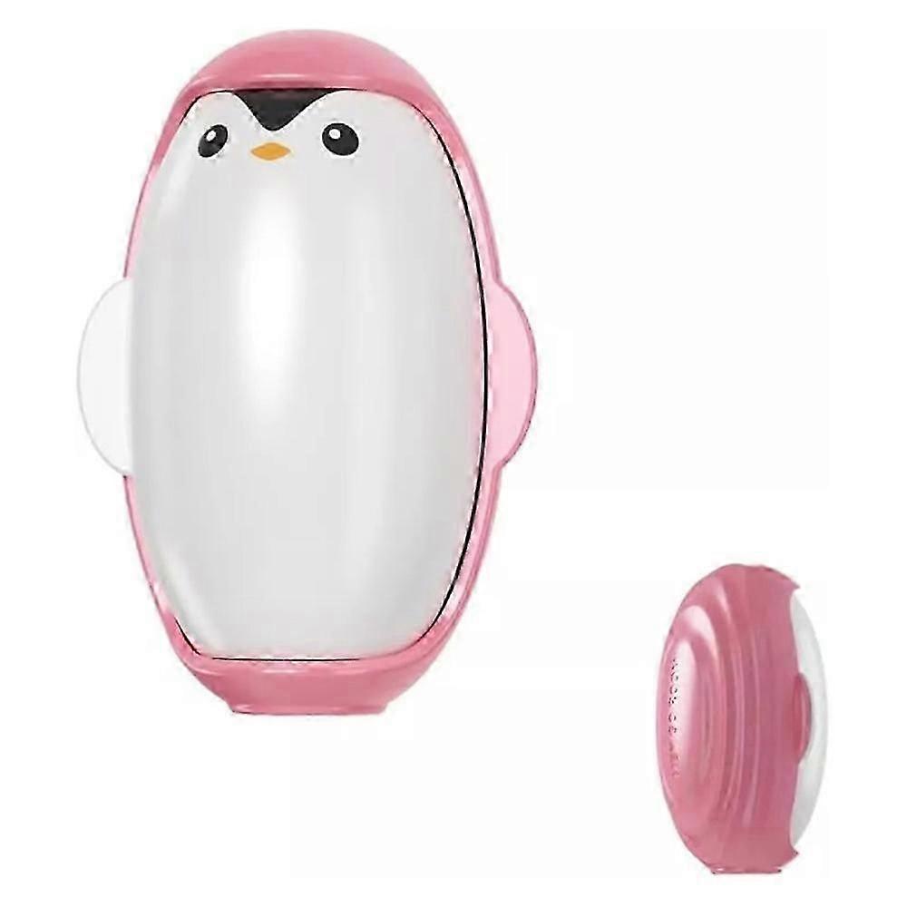 On The Go Lint Roller with Penguin Shape Design